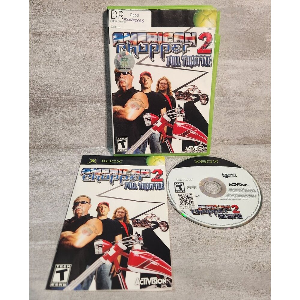 American Chopper 2 Full Throttle Good for Xbox